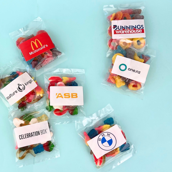 Branded Lolly Bags | Corporate Gifts | Branded Gifts | Hello&Cookie NZ Wide Delivery 