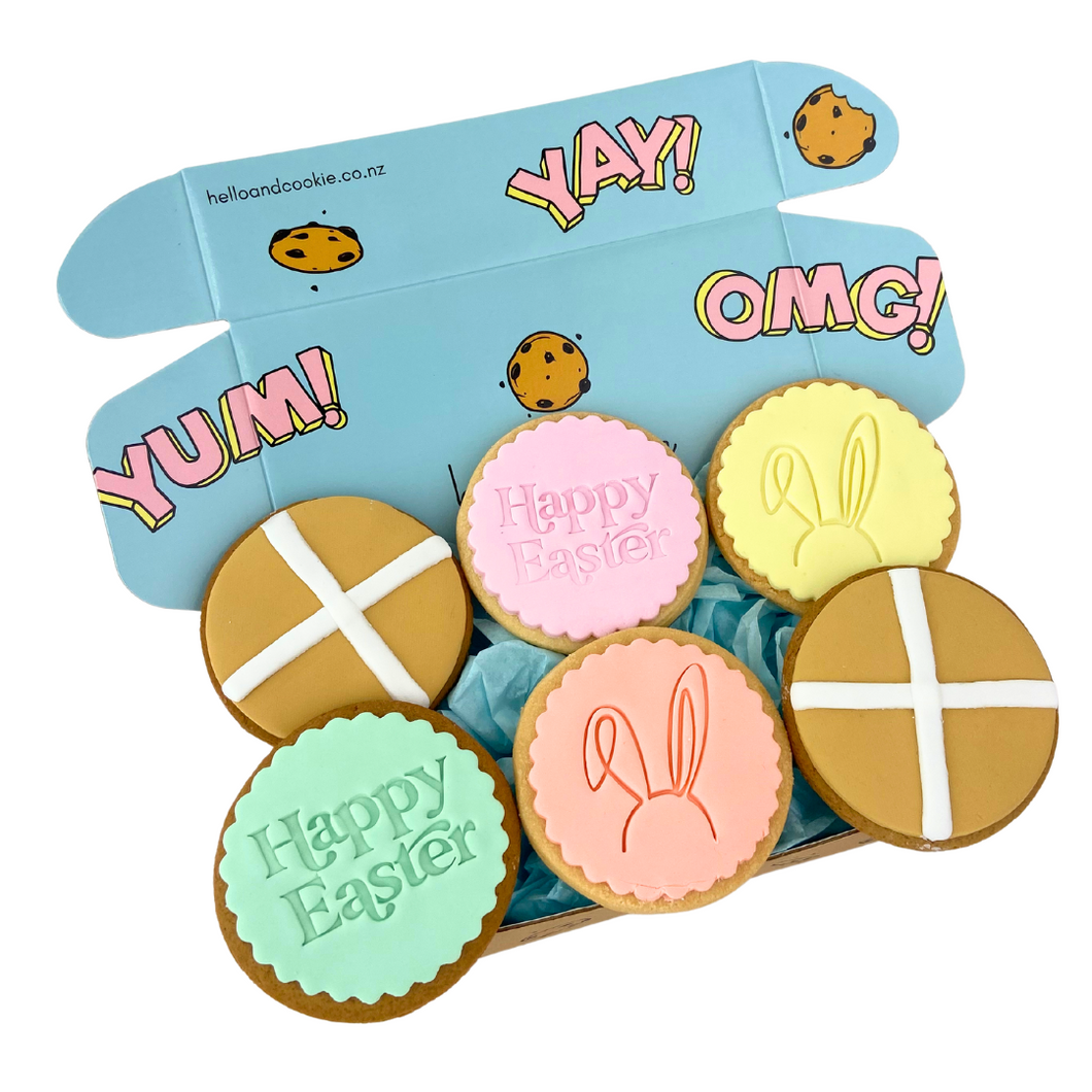 Happy Easter Cookies | Easter Gift Boxes NZ | Hello & Cookie NZ