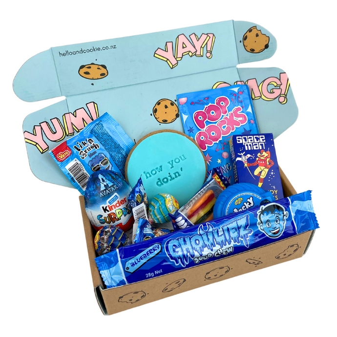 I'm Blue dam ba dee cookie gift box is the perfect way to say 